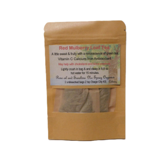 red mulberry leaf tea antioxidant rich