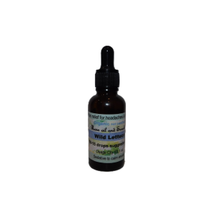 wild lettuce tincture mild sedative calming effects