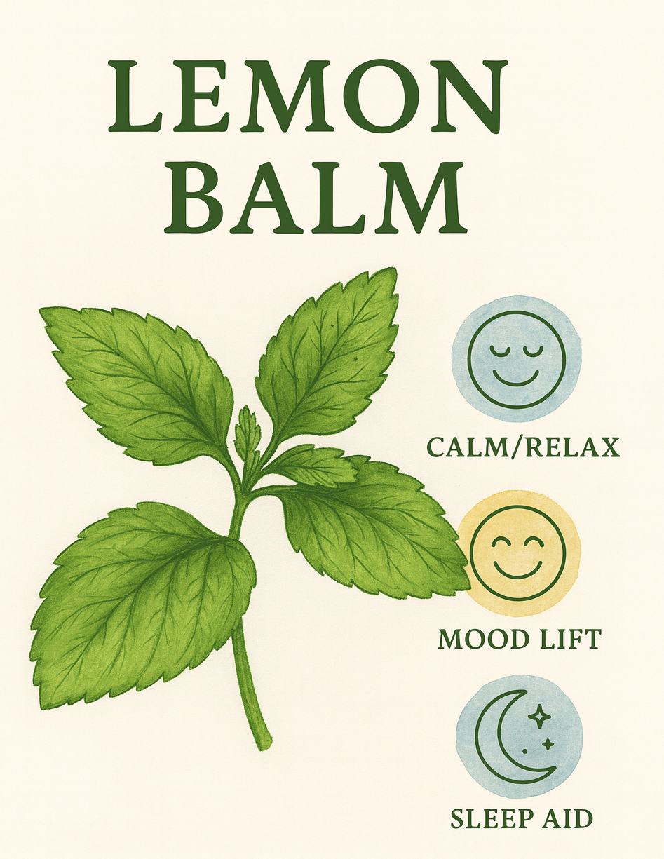 🍋 Lemon Balm: How one herb is good Morning, Afternoon and for sleep.